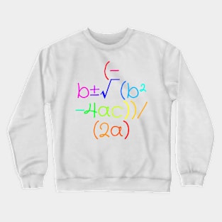 Quadratic Formula Crewneck Sweatshirt